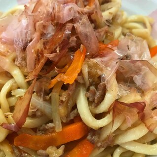 天かす入り！こくうま和風焼うどん